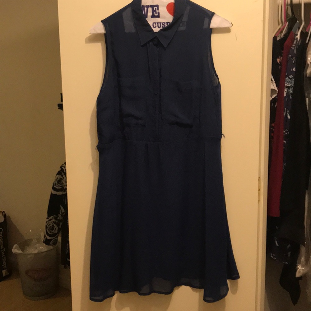 New Look royal blue dress size M